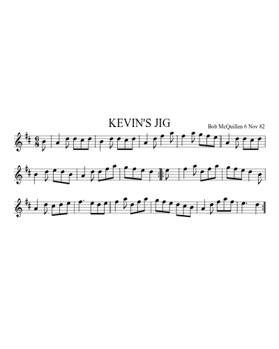 KEVIN'S JIG (Version 2)