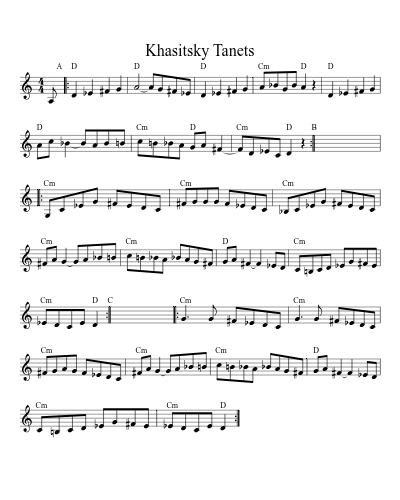 Khasitsky Tanets (Version 3)