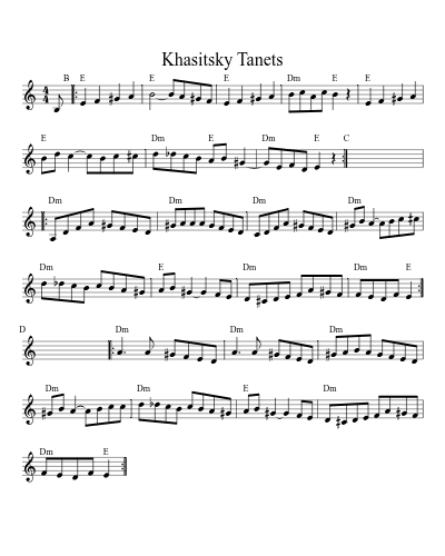 Khasitsky Tanets (Version 4)