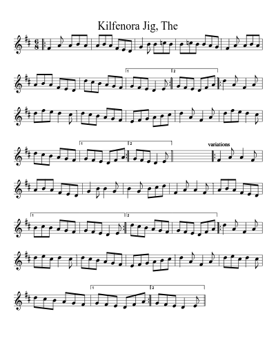 Kilfenora Jig, The (Version 4)