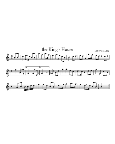 The King's House (Version 2) preview