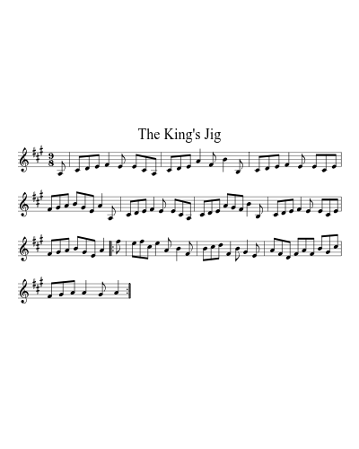 The King's Jig (Version 2) preview