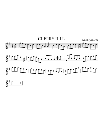 CHERRY HILL preview