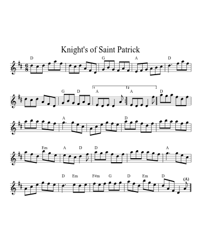 Knight's of Saint Patrick