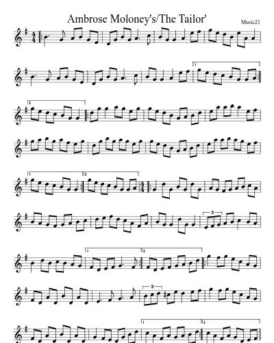 Ambrose Moloney's/The Tailor'