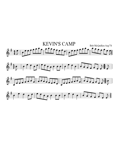 KEVIN'S CAMP preview