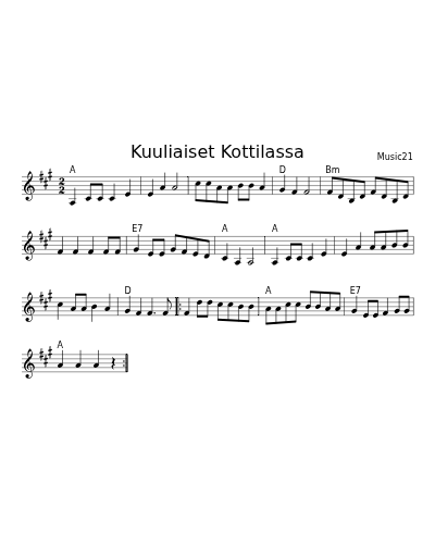 Kuuliaiset Kottilassa