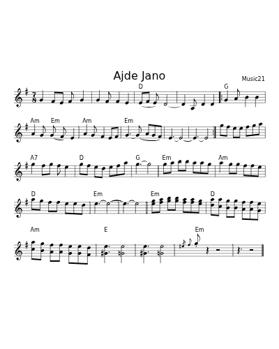 Ajde Jano (Version 5)