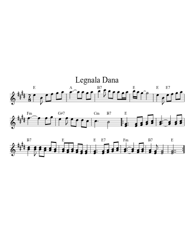 Legnala Dana (Les Legnaladana) (#38127) preview