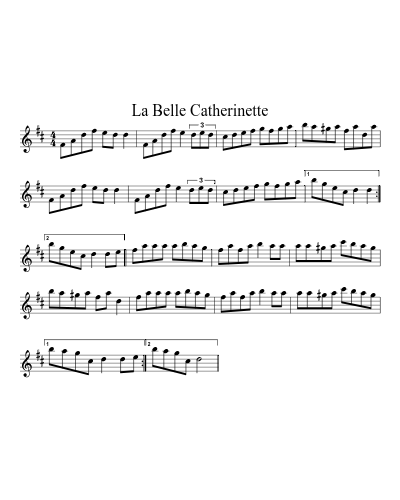 La Belle Catherinette