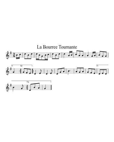 La Bourree Tournante