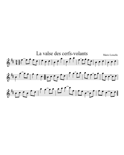 La valse des cerfs-volants (Version 2)