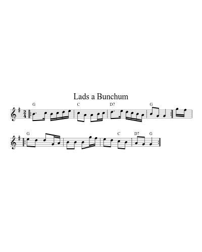 Lads a Bunchum