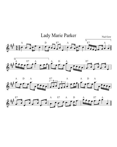 Lady Marie Parker