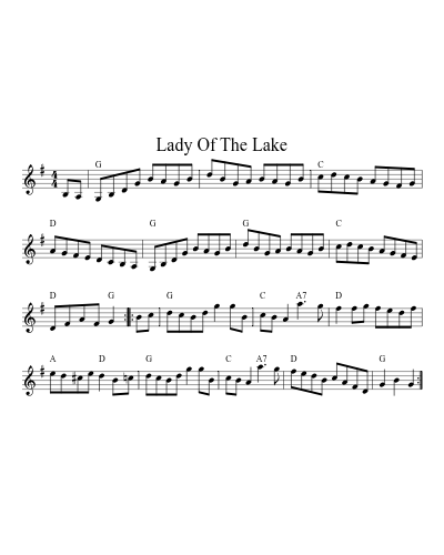 Lady of the Lake (Version 11)