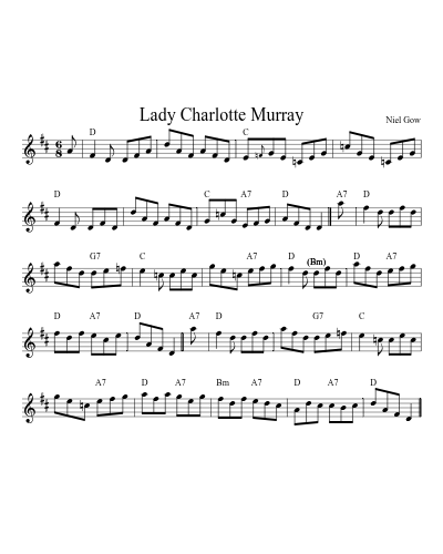 Lady Charlotte Murray (Version 4)