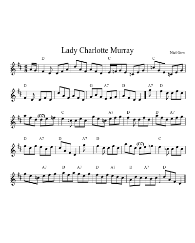 Lady Charlotte Murray (Version 6)
