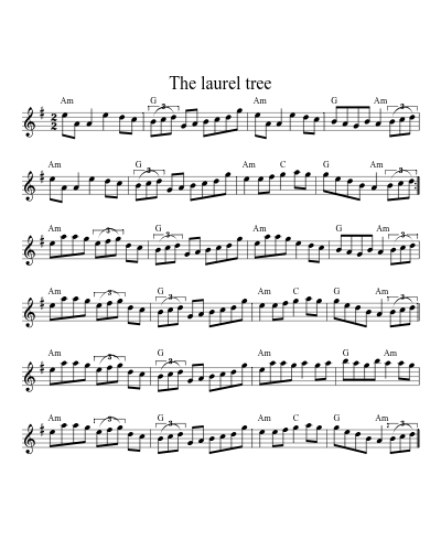 The laurel tree