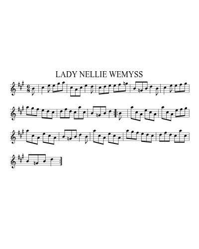 LADY NELLIE WEMYSS (Version 2)