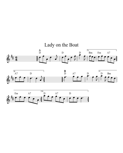 Lady on the Boat (Version 4)