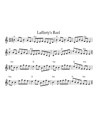 Lafferty's Reel preview