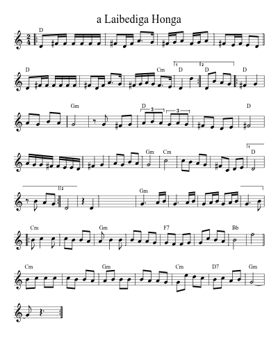 a Laibediga Honga