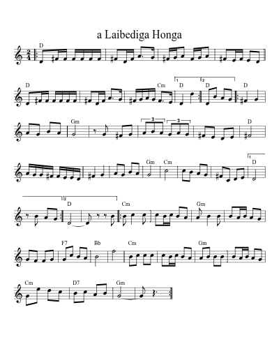 a Laibediga Honga (Version 3)