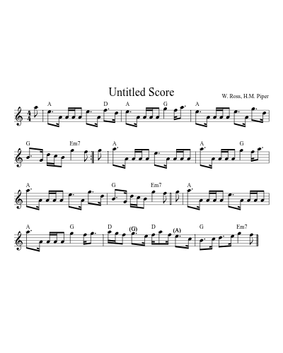 Laird Devil strathspey Set (Version 2) preview