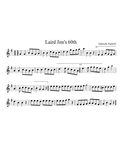 Laird Jim's 60th (Version 2)