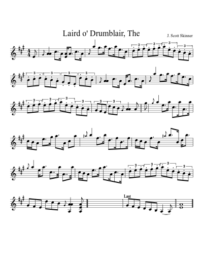 Laird o' Drumblair, The