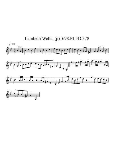 Lambeth Wells. (p)1698.PLFD.378