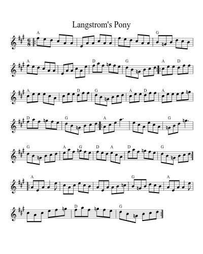 Langstrom's Pony (Version 6)