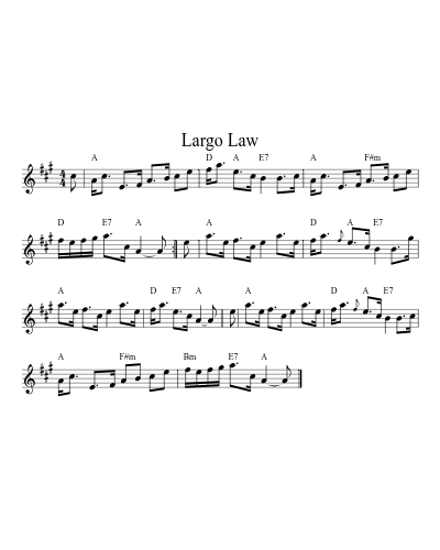 Largo Law (Version 4)