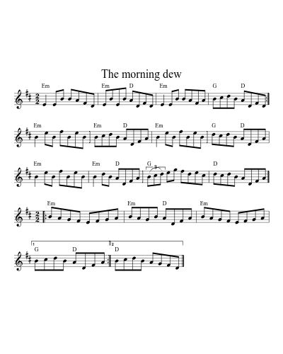 The Morning Dew (Version 2) preview