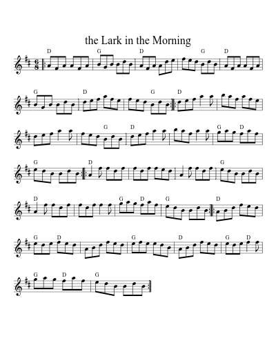 The lark in the morning (Version 11)
