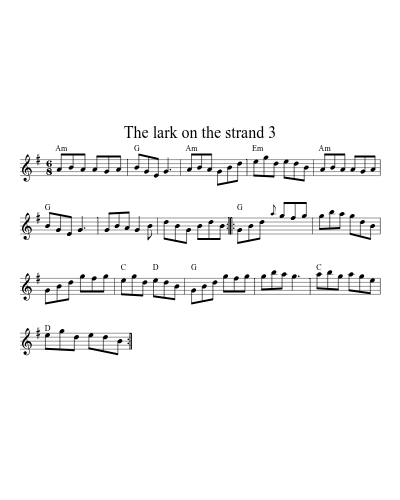 The lark on the strand 3 (Version 2)