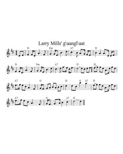 Larry Mills' g\aangl\aat preview
