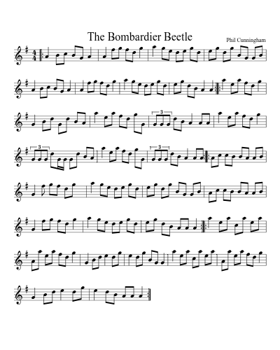 The Bombardier Beetle