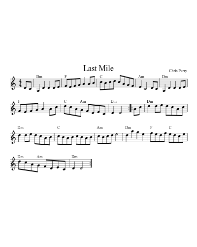 Last Mile (Version 2)