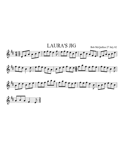LAURA'S JIG (Version 2)
