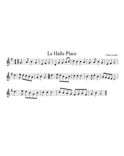 Le Halle Place (Version 3) preview