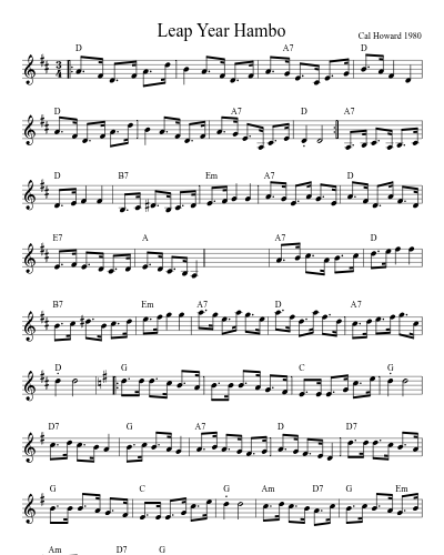 Leap Year Hambo (Version 5)