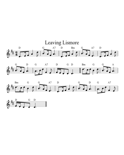 Leaving Lismore (Version 4) preview