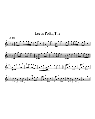 Leeds Polka,The (Version 2)