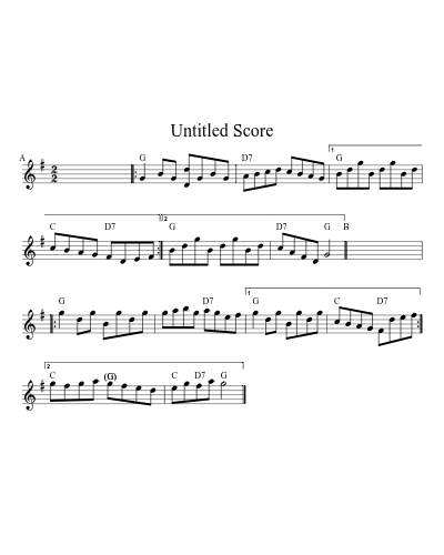 Left Handed Fiddler1 (Version 4) sheet music preview