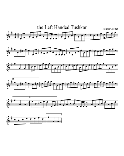 the Left Handed Tushkar (Version 5)
