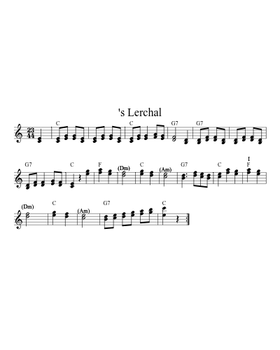 's Lerchal (Version 2)