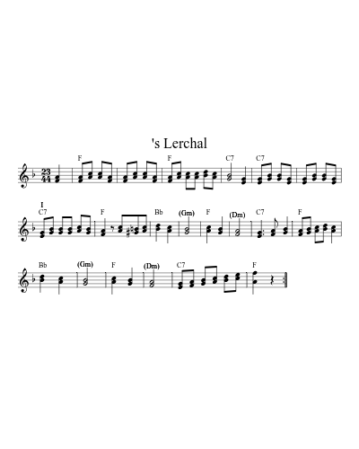 's Lerchal (Version 4)