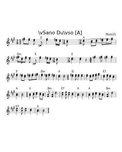 \vSano Du\vso  [A] (Les Shanodusho Da)