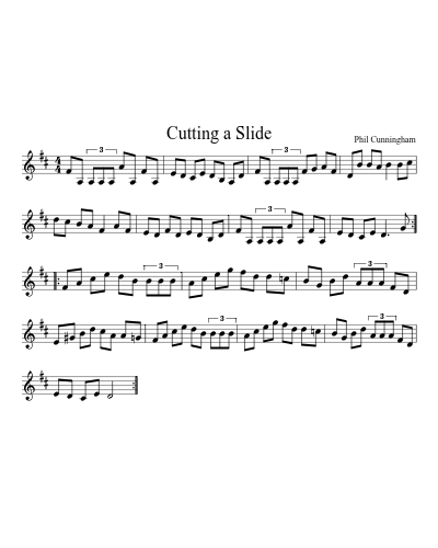 Cutting a Slide preview